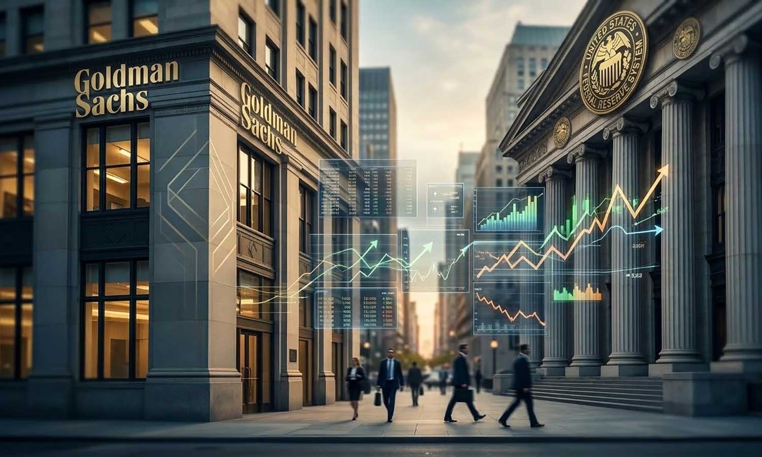 Goldman Sachs Fed'in Faiz İndirim Beklentilerini Birer Çeyrek Erteledi