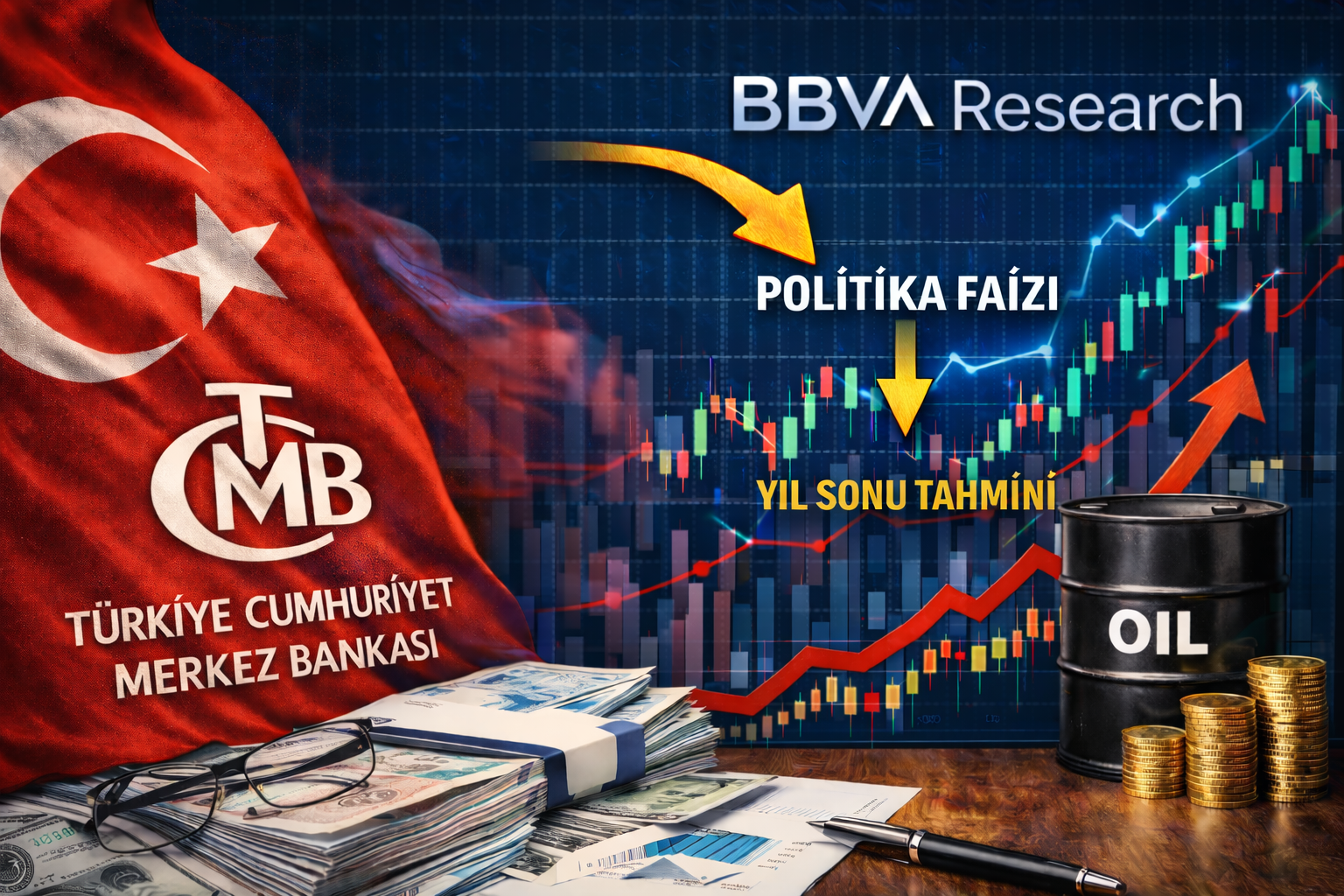 BBVA Tahmini: TCMB Fonlama Faizinde Normalleşme Eylül'de Başlayacak