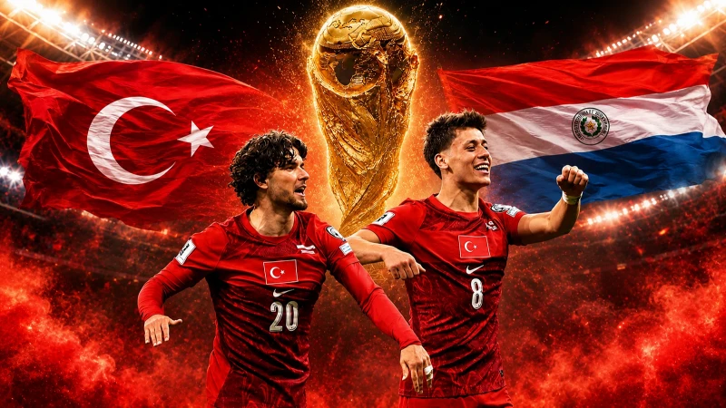 Dünya Kupası'nda Kritik Randevu: Türkiye-Paraguay